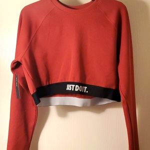 Nike crop sweater
